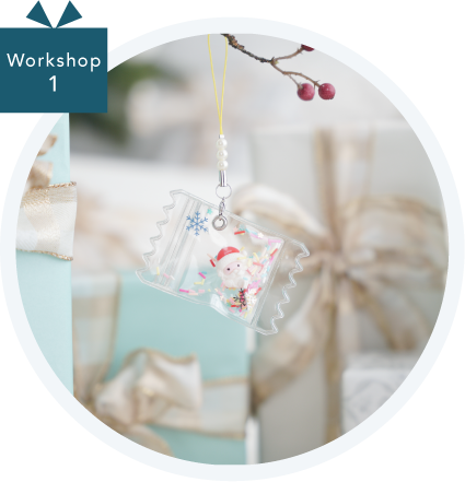 キラキラオリジナルキャンディキーホルダーイメージ