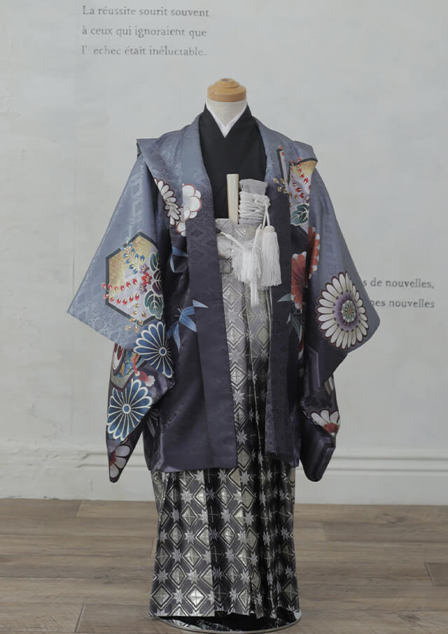 大阪梅田スタジオ5歳男の子用のレンタル着物