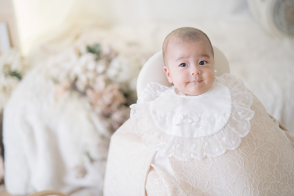 宮参り100日祝い