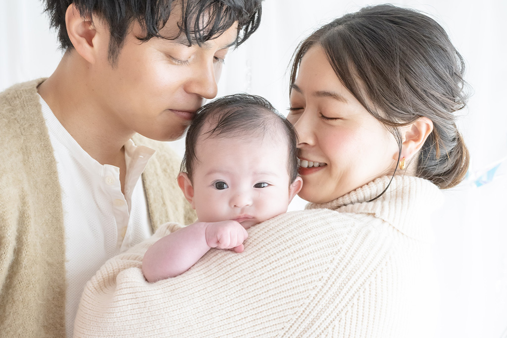 初節句の記念写真