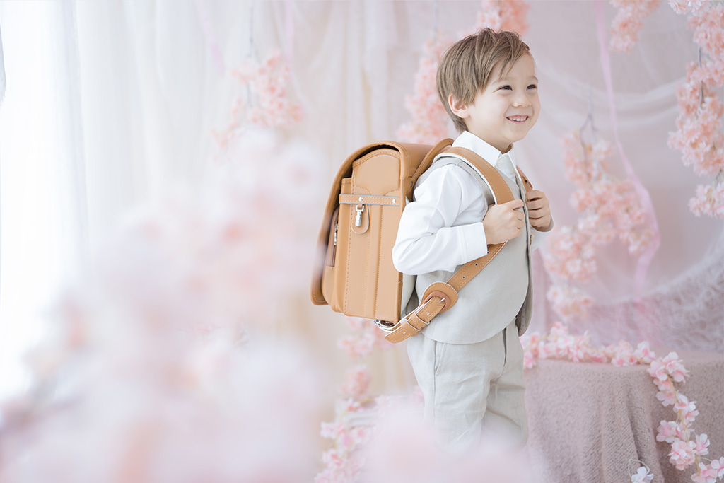 入学ランドセルの写真